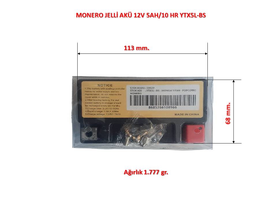 Monero%20Akü%2012v%205ah%20Motosiklet%20Aküsü