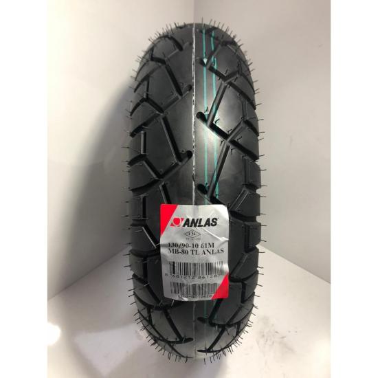 Anlaş Motosiklet Dış Lastik 130/90-10 61M Mb-80 Anlaş Dubleks