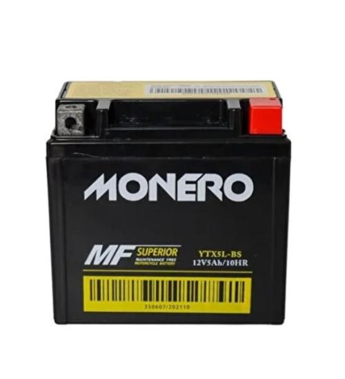 Monero Akü 12v 5ah Motosiklet Aküsü